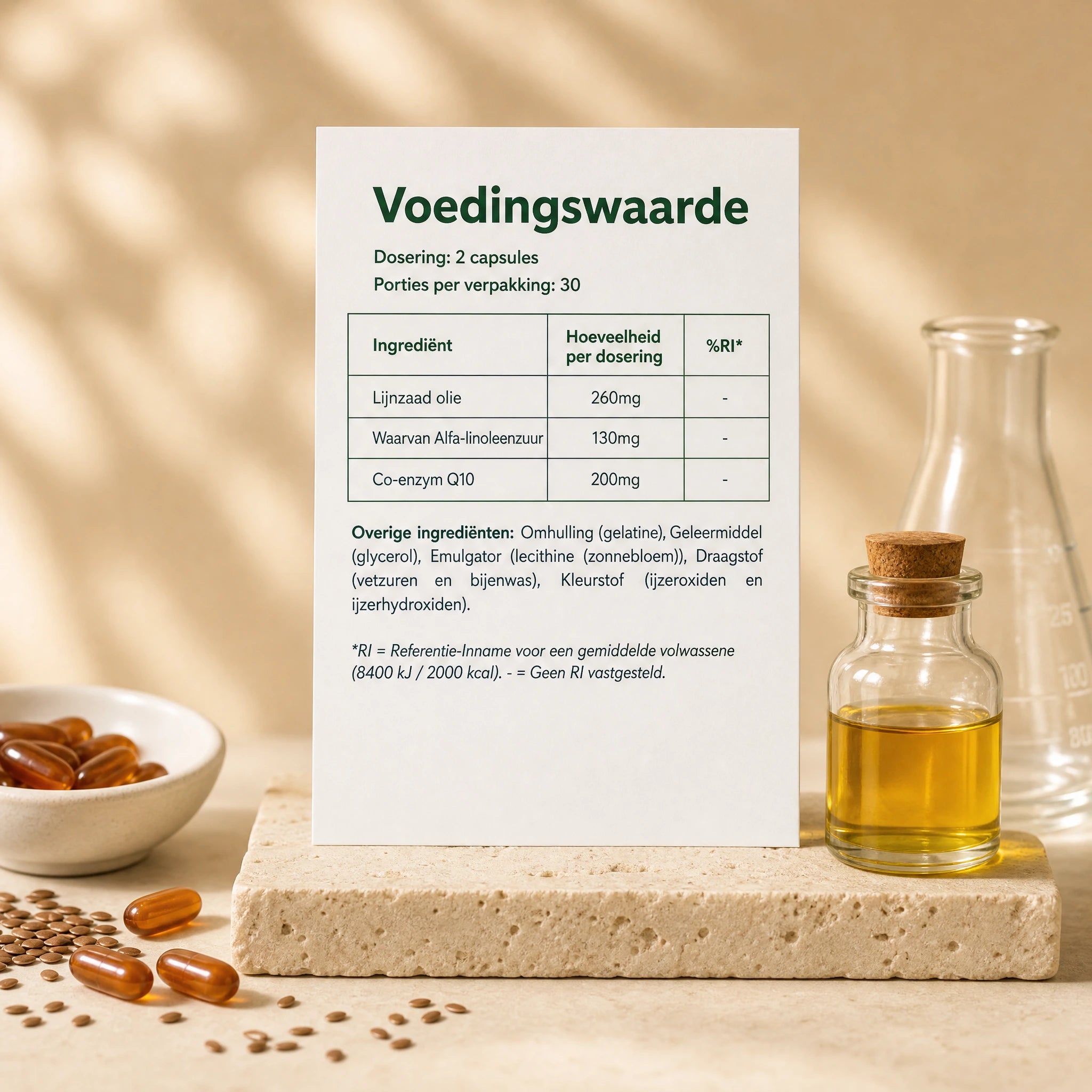 Q10 - Lijnzaadolie