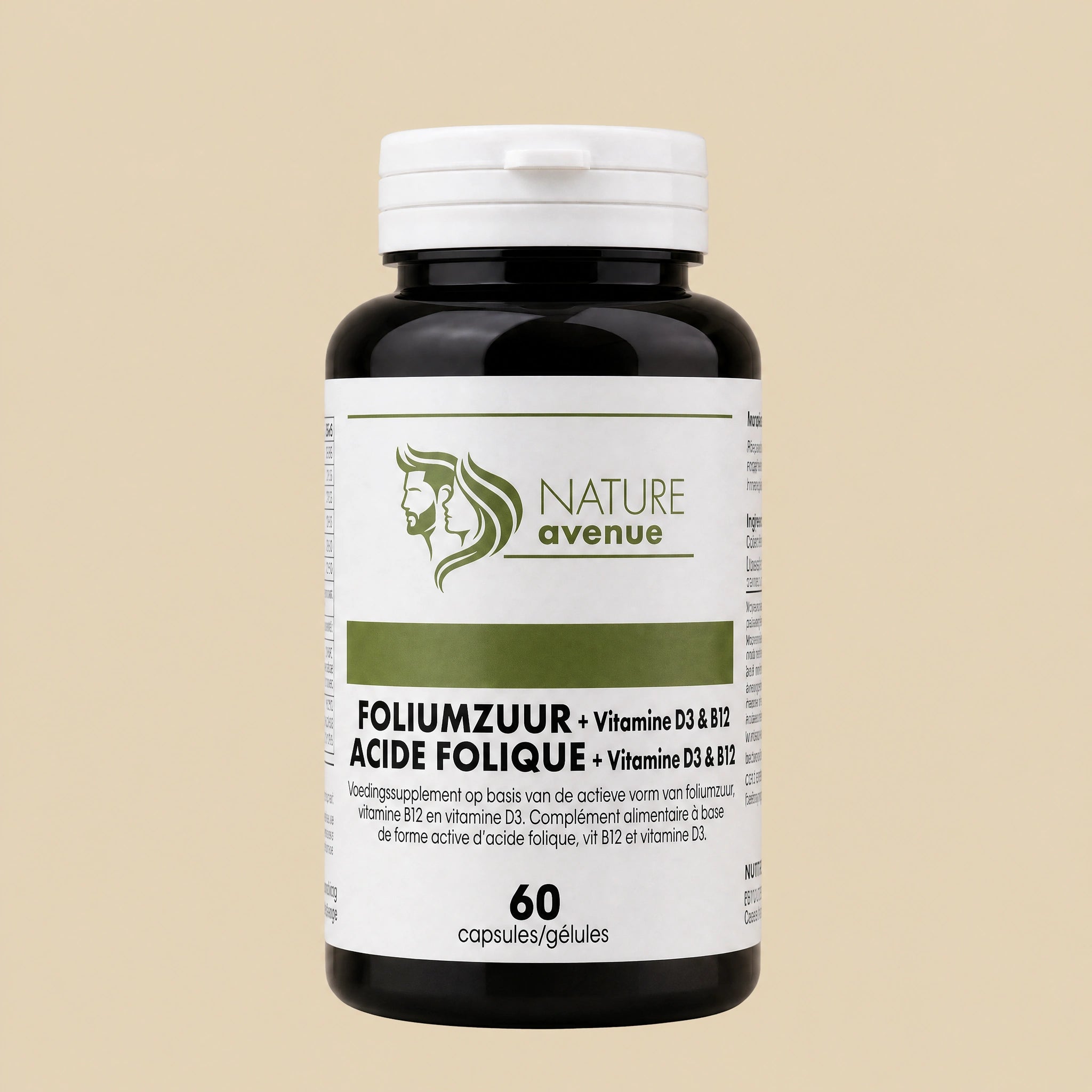 Folic Acid, Vitamin B12 & Vitamin D3