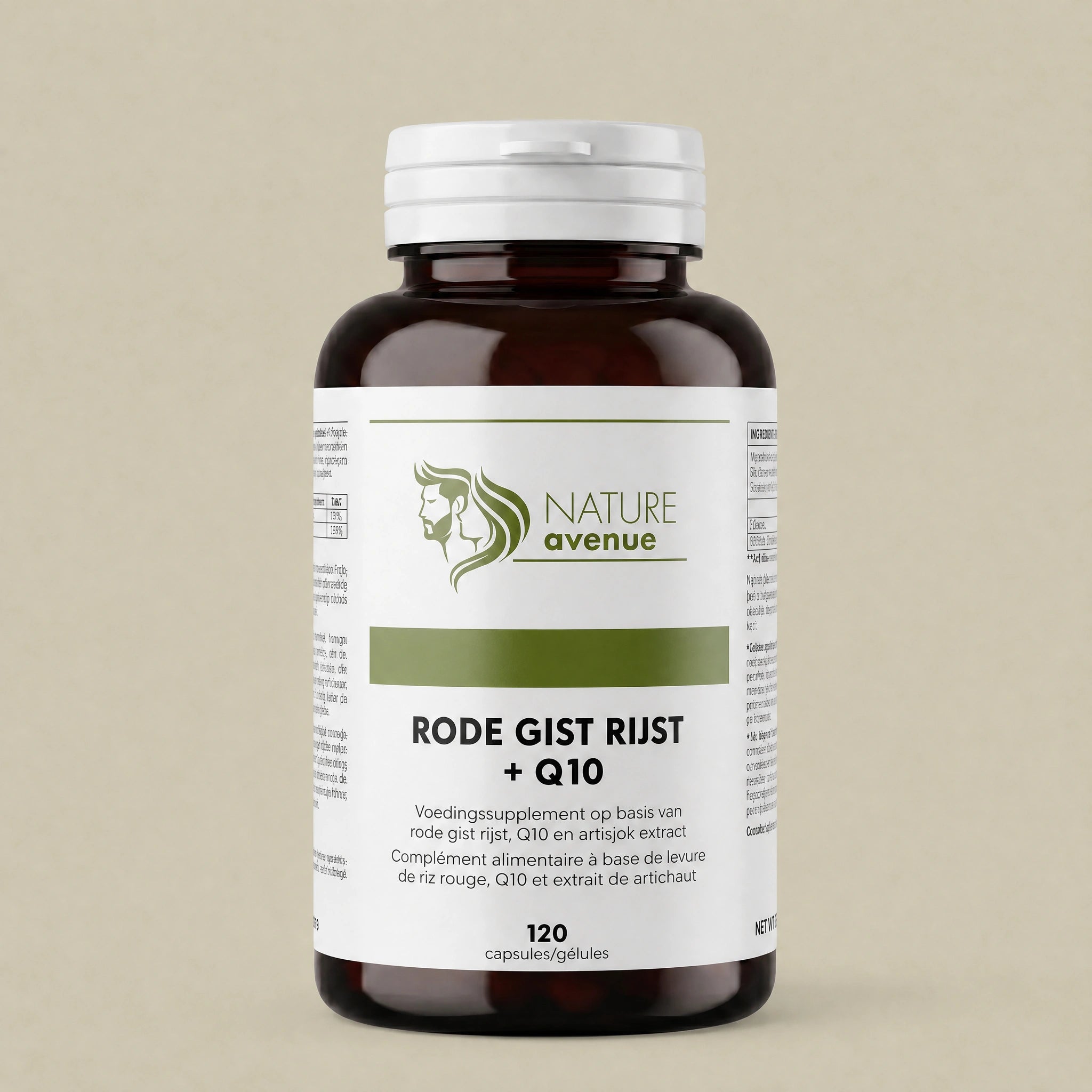 Rode gist rijst + Q10 + artisjok