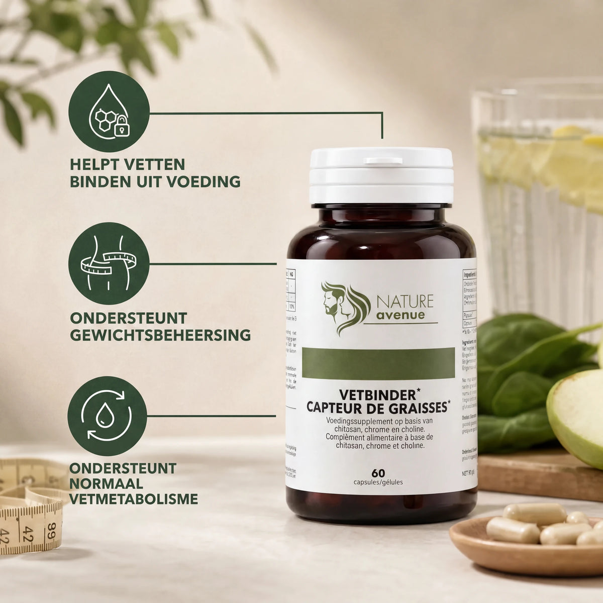 Fat Binder & Appetite Suppressant